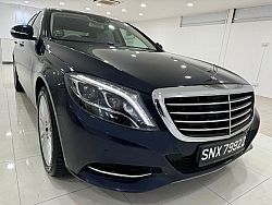Mercedes Benz S400L R19 LED 2015 Rear Entertainment Blue